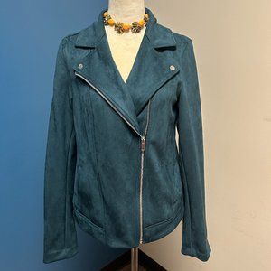 Old Navy Suede Moto Jacket